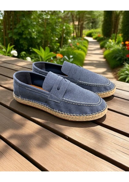 Hasır Detaylı Erkek Espadril