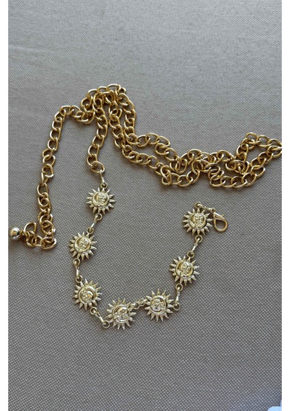 Güneş Detaylı Tasarım Premium Zincir Kemer modelleri