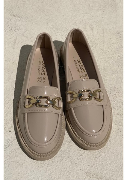 Kasto Rugan Bej Kadın Loafer fiyatları
