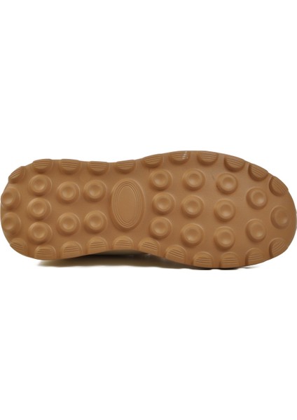 Bej-Kahve Fileli Memory Foarm Erkek Spor Ayakkabı Meks M indirimleri