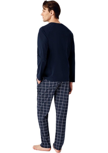 Arnetta Erkek Lacivert Pijama Takım 3444-S fırsatları