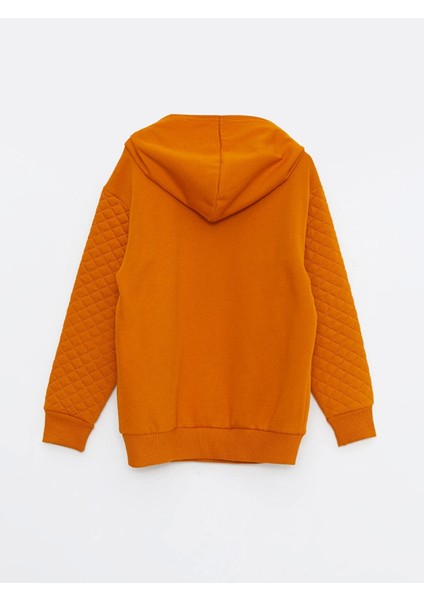 Lcw Kids Sarı Kapüşonlu Kapitone Desenli Uzun Kollu Erkek Çocuk Sweatshirt fiyatları