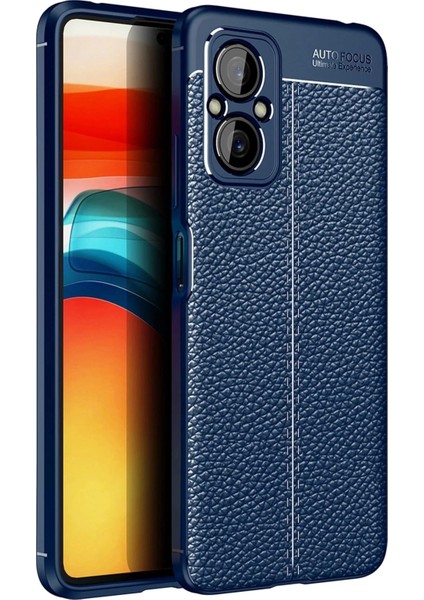 Newface Xiaomi Poco M5 Kılıf Auto Focus Kapak - Lacivert