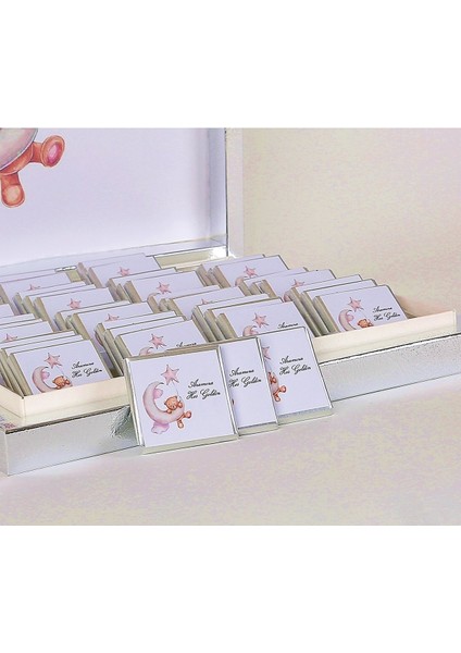 (Elit Çikolata) Isme Özel Ay Tasarım Bebek Çikolatası Doğum,doğum Günü,mevlid Hediyelik Isimli indirimleri