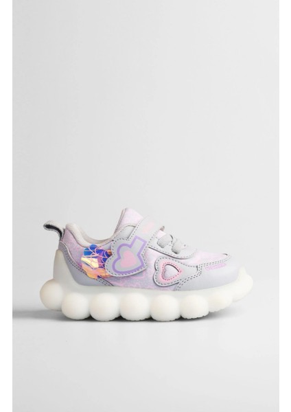 Süse Kız Çocuk Gümüş Işıklı Phylon Ayakkabı fiyatları