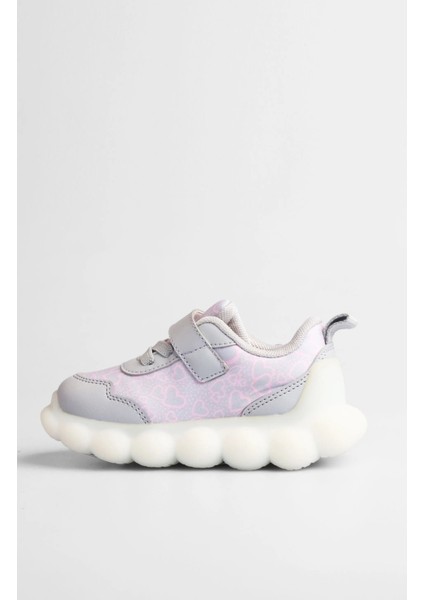 Süse Kız Çocuk Gümüş Işıklı Phylon Ayakkabı modelleri