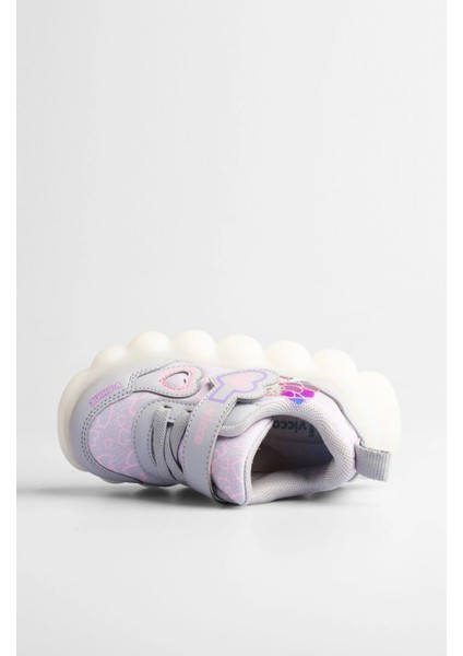 Süse Kız Çocuk Gümüş Işıklı Phylon Ayakkabı fırsatları