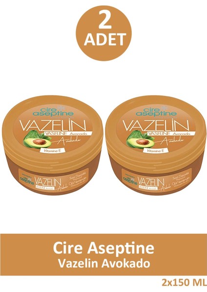 Vazelin Avokado 150 ml 2 Adet