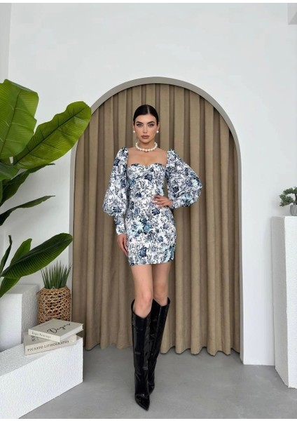 Arlon Balon Kollu Mini Elbise modelleri