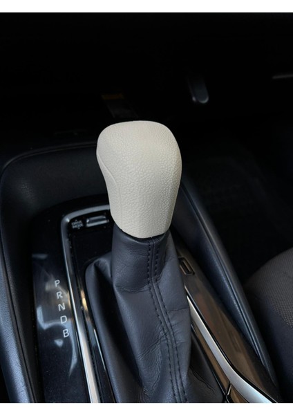 Toyota Otomatik Vites Kılıfı Silikon Bej modelleri