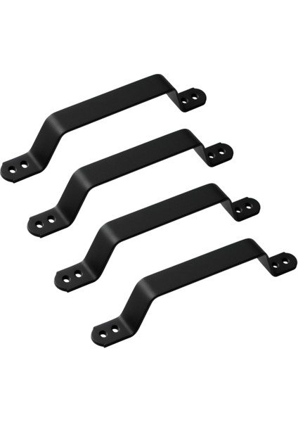 Mat Siyah Renk Metal El Tutamagı (4 Adet) Çekme Kolu Kapı Tutma Kulbu 17 cm Kulp Kapı Tutamağı Kulbu indirimleri