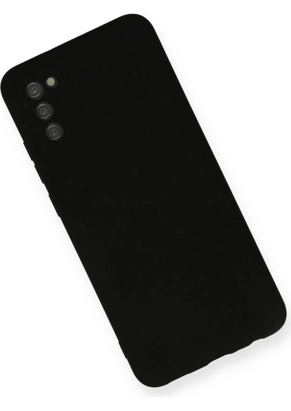 Newface Samsung Galaxy A03S Kılıf Nano Içi Kadife Silikon - Siyah fiyatları