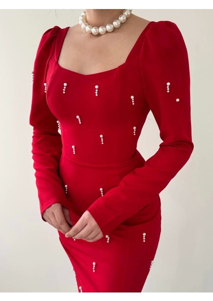 Akit Inci Detaylı Elbise indirimleri