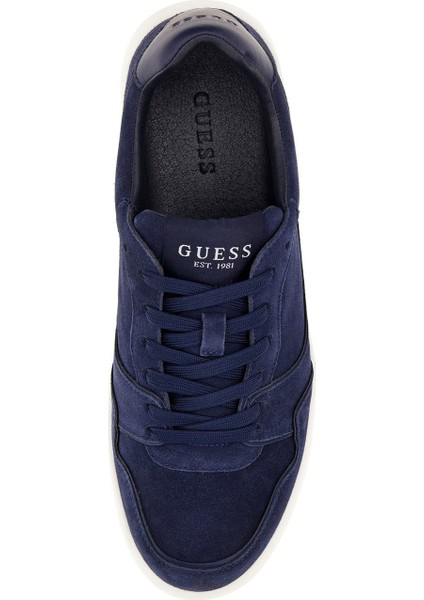 Erkek Winno Süet Deri Sneaker - Lacivert fırsatları