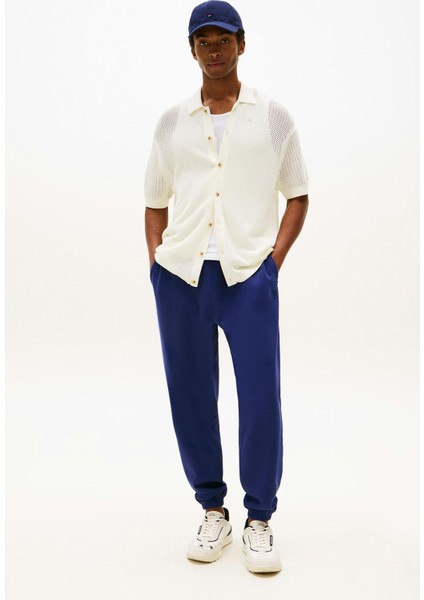 Erkek Monogram Işlemeli Eşofman Altı - Mavi fiyatları