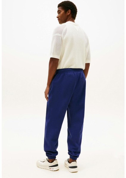 Erkek Monogram Işlemeli Eşofman Altı - Mavi modelleri