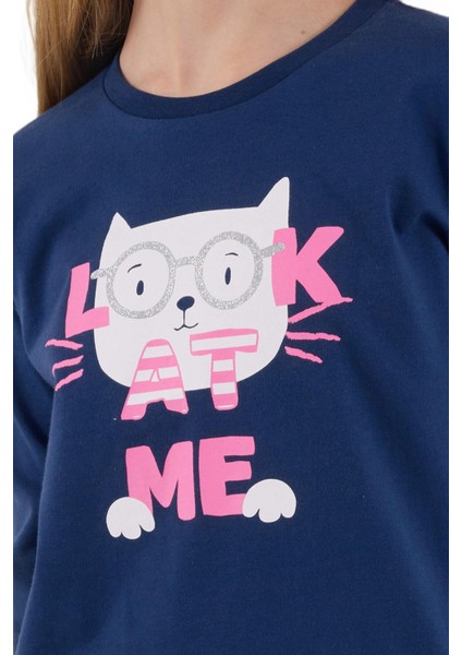 Kız Çocuk Indigo Pijama Takımı 3696-2 fırsatları