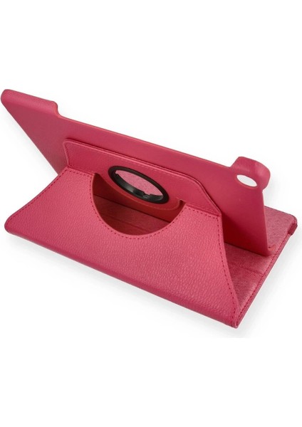 Newface Huawei Matepad T10S 10.1 Kılıf 360 Tablet Deri Kılıf - Pembe