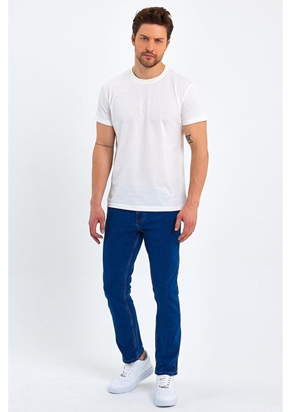 Erkek Slim Fit Likralı Kot Pantolon fırsatları