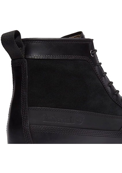 Britton Mills Mid Lace Up Waterproof Boo Erkek Günlük Bot TB0A6CE2W021 Siyah