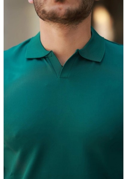 Erkek Hemşire Yaka Kısa Kollu Tişört modelleri