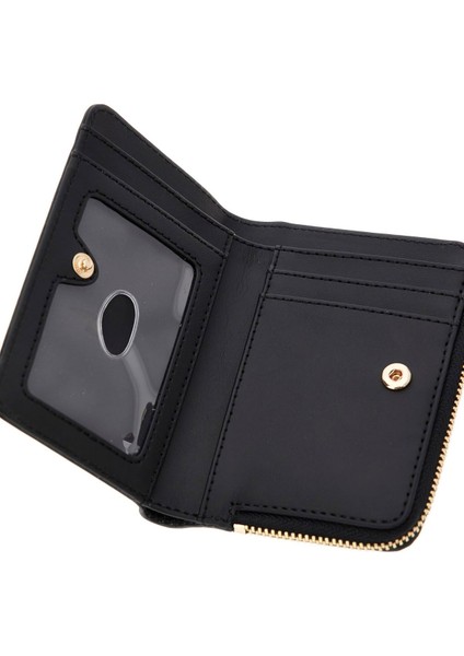 Kadın Access Logolu Fermuarlı Cüzdan - Antrasit fiyatları