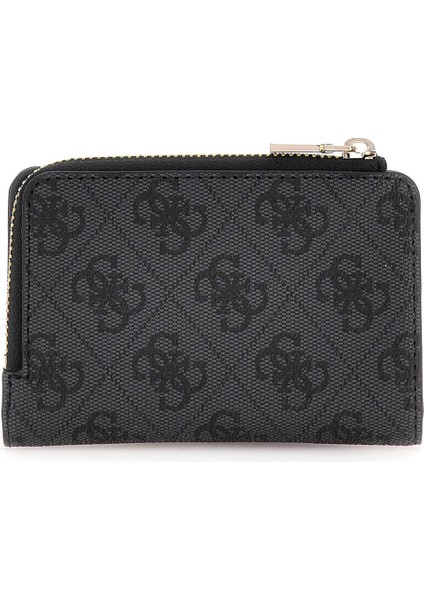 Kadın Access Logolu Fermuarlı Cüzdan - Antrasit modelleri