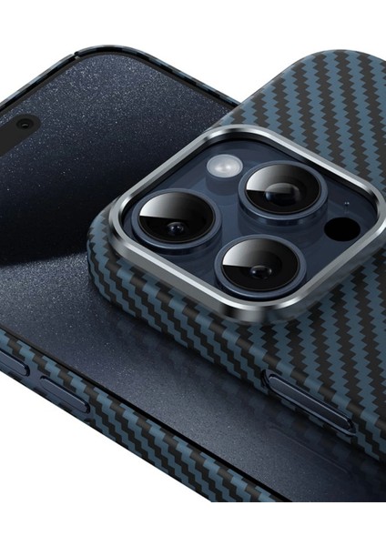 iPhone 15 Pro Max Manyetik Şarj Uyumlu Kevlar Kılıf fiyatları