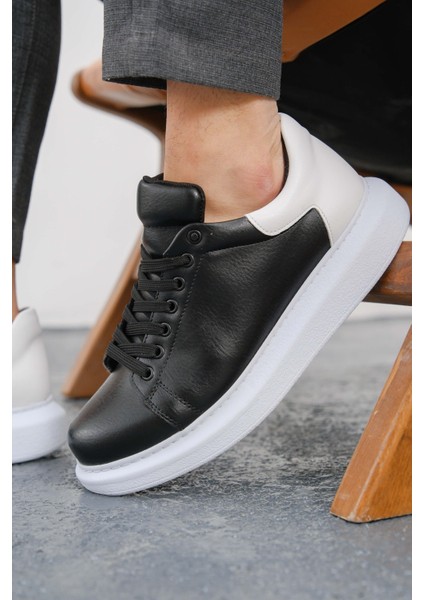 Erkek Sneaker Ayakkabı Siyah/beyaz MN256 modelleri