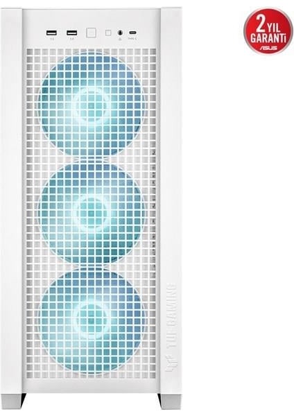 Tuf Gamıng GT302 Gamıng Mını Itx Pc Kasası Beyaz