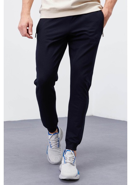 Fermuar Cepli Lacivert Erkek Eşofman Altı T01ER-84343 fiyatları