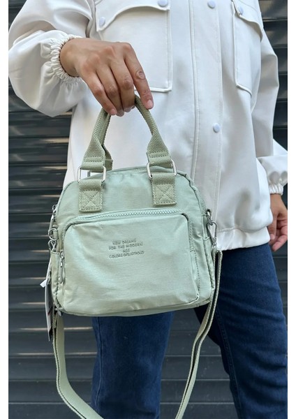 Ithal Klinkır Kumaş Unisex Omuz Çantası indirimleri