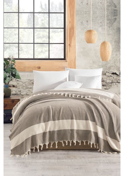 Çift Kişilik Yatak Pikesi Yatak Örtüsü Luna 200 x 230 cm