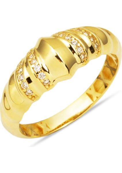 Mila 14 Ayar Altın Yüzük