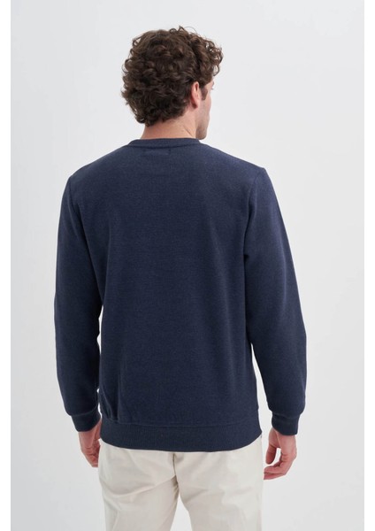 Lacivert Erkek Sweatshirt 56210 modelleri