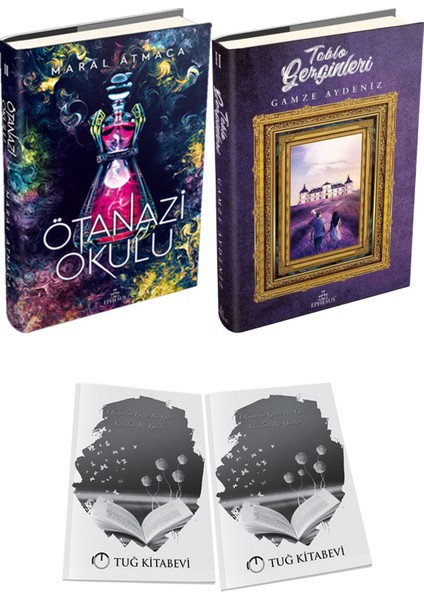 Tablo Gezginleri 2 Ciltli ve Ephesus Ötanazi Okulu 2 Ciltli Maral Atmaca 2li Set + Hediyeli