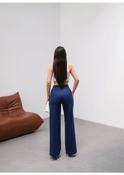 Yüksek Bel Straight Fit Palazzo Pantolon fiyatları