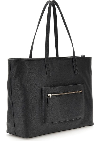 Kadın Üç Parçalı Tote Çanta Seti - Siyah modelleri