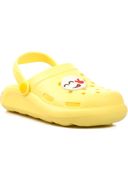 Brn 1648-F Sarı Çocuk Terlik