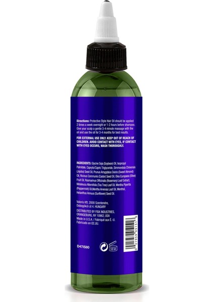 Örgülü Saçlar Için Kaşıntı ve Gerginlik Karşıtı Saç Bakım Yağı 237 ml fiyatları