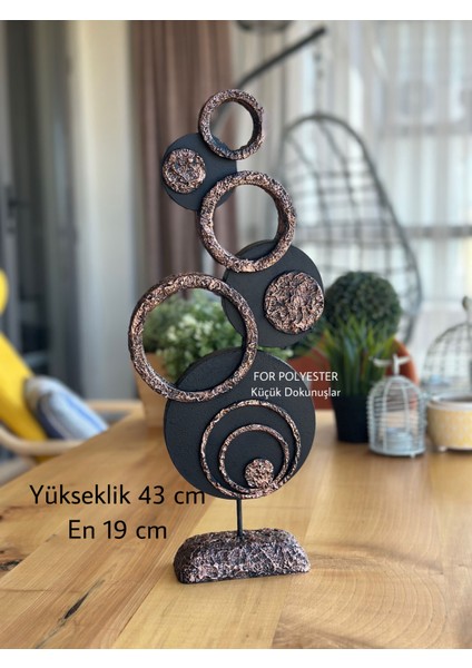 Masa Üstü Halkakar Biblosu /ev-Ofis Dekorasyon/dekor/aksesuar/biblo fiyatları