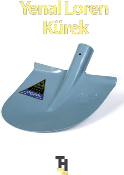 Yenal Çelik Inşaat Toprak Bahçe Küreği Loren Sapsız