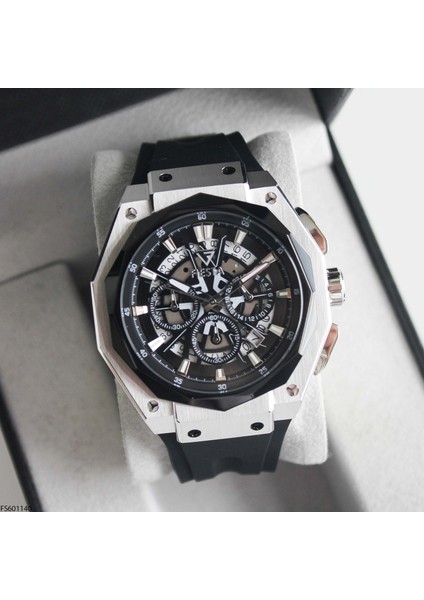 FS601140 Silikon Kordonlu Erkek Kol Saati fiyatları