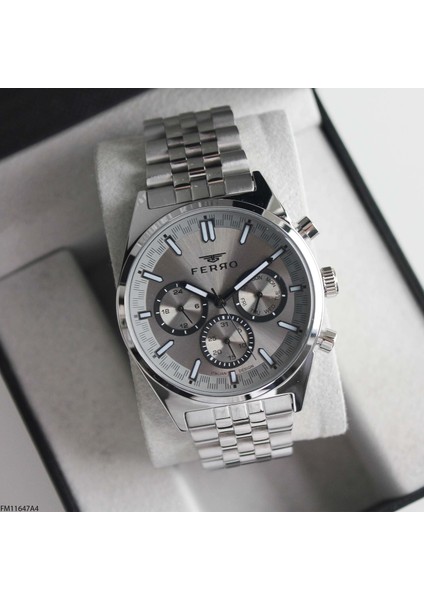 FM11647A4 Çelik Kordonlu Erkek Kol Saati modelleri
