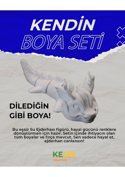 Kendin Boya Seti – Su Ejderhası fiyatları