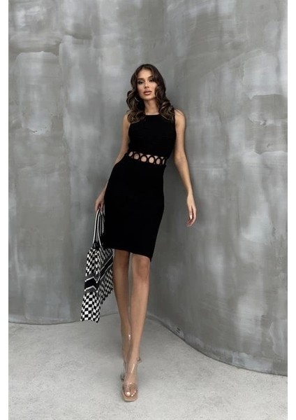 Estelya Cut Out Mini Elbise 2571-01 fiyatları