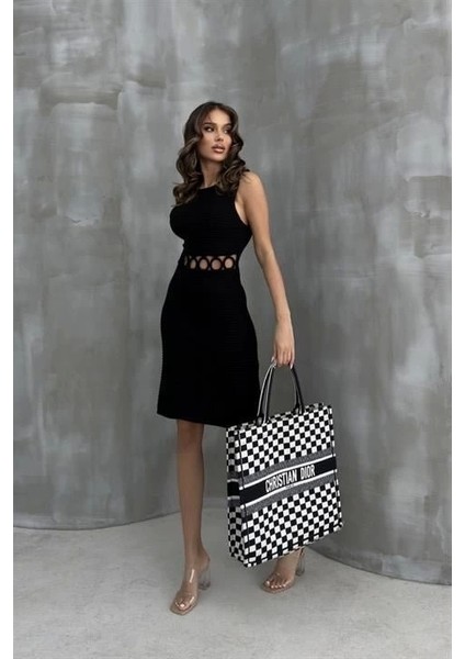 Estelya Cut Out Mini Elbise 2571-01 fırsatları