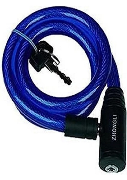 Anahtarlı Dayanıklı Bisiklet Kilidi + Hediye Hareket Sensörlü LED Sibop Işığı – 70 cm fiyatları