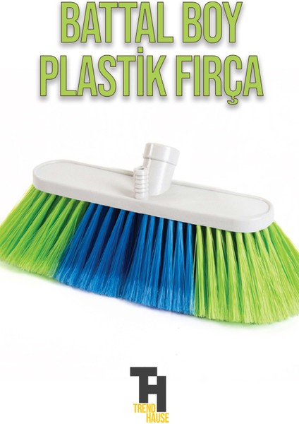 Plastik Otomobil Yıkama Fırçası Sapsız Battal Boyut