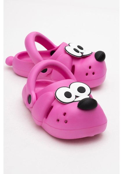 Çocuk Köpekli Sabo Terlik 21-28 Fuje